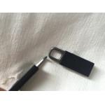 Eco - Friendly Copper Mental Rubber Zipper Puller OEM / ODM Avaliable