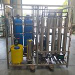 PLC Controlled 0.5ton Edi Water Treatment System With Electrodeionization Module for sale