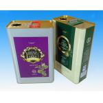 1000ml Olive Oil Tin Cans Waterproof Cooking Oil Tin Containers for sale