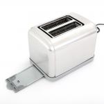 Kitchen Accessories 120v Stainless Steel Toaster 2 Slices Sandwich Maker for sale