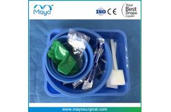 China Cathlab Cardiology Angiography Drape Set Angio Drape With Hole supplier