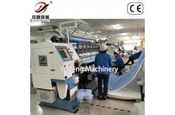China High Speed Blanket Making Machine , Shuttle Quilting Machine Multi Needle supplier