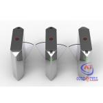 Acrylic Glass Dual Core 0.2 Second SS316 Flap Barrier Gate for sale
