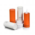 Custom Cylinder Tube Packaging Round Cardboard Boxes Cylinder Tissues Box for sale