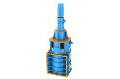 China Bulk Materials Vertical Spiral Mill PLC Control 6mm Feed Size supplier