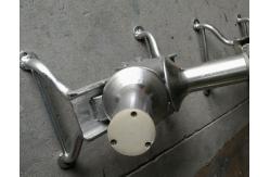 China One Way Wire Pulling Rollers / V Shaped Cable Pulling Rollers 10kN Rated Load supplier