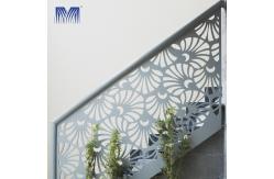 China Modern Aluminium Staircase Railing Luxury Balcony Aluminum Step Railing supplier