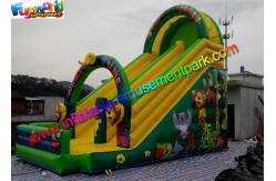 China Forest Jungle Commercial Inflatable Slide Slip Water Proof And Fire Retardant supplier