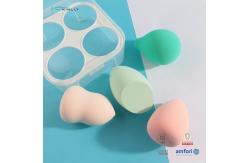 China 4pcs Makeup Sponge Set Professional Makeup Blender Sponge With Box Holders supplier