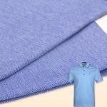 Lightweight Cotton Pique Material Low Shrinkage Soft Striped Stretch Fabric for sale