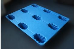 China Transportation Plastic Pallets 1200*1000 Mm Nesting Blow Molding supplier