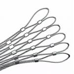 Flexible Ferrule Inox Cable Stainless Steel Wire Rope Mesh SS 304 316 for sale