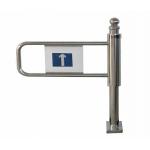 Waist High Swing Turnstile Gate Single Direction Mechanical Manual Control