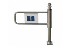 China Waist High Swing Turnstile Gate Single Direction Mechanical Manual Control supplier
