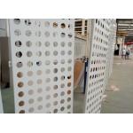 PVDF Round Hole Perforated Metal Mesh 1.22*2.44m