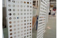 China PVDF Round Hole Perforated Metal Mesh 1.22*2.44m supplier