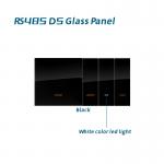 RS485 Modbus Wall Switch 86x86mm Size Glass Panel For Hotel Project for sale