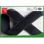 Unnapped loop Elastic  straps , Black  stretch adjustable straps for sale