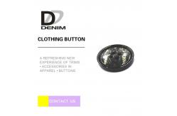 China Wine Red And Black ing Buttons Bulk 2 Inch With Electroplating Surface supplier