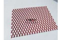 China Architectural Facade Design Cladding PVDF Decorative Aluminum Expanded Mesh supplier