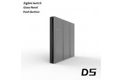 China Push Button Electrical Wall Switch Zigbee Protocol Glass Material supplier