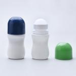 50ml Empty Refillable Roll On Bottles PP Material ODM For Deodorant