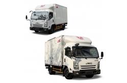 China JMC Truck 4x2 Carrying Plus N720 Single Cabin With Van body supplier