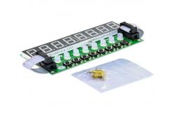 China TM1638 8 Keys Electronic Components Common Cathode LED Display Module For Arduino supplier