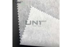 China Adhesive Fusible Non Woven Interlining Double Dot For Garment supplier