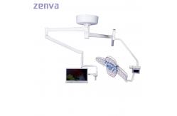 China Operating Equipment Double Dome Led Medical Shadowless Lamp With Camera TV supplier