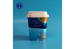 China Square Instant Noodle Cup 650ml Plastic PP Disposable Box supplier