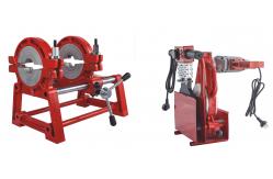 China 250mm Manual Automatic Poly Hydraulic Butt Fusion Machine SHT250-2/4(A) supplier