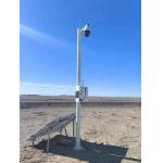 Microseismic Photoelectric Perimeter Detection Systems 2Km Wireless Communication Distance for sale