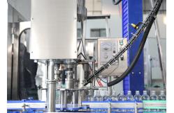 China Automatic Pure Water 2000bph Linear Filling Machine Gravity Filling supplier