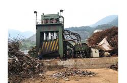 China 400 Ton Scrap Metal Shear / Hydraulic Driven Shear Cutter Machine High Speed supplier