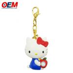 Cat Cute Hello Kitty Keychains Melody 3D Cartoon Keychain for sale