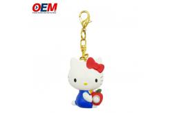 China OEM Custom Made Plastic Key Chain Minio N Key Chain For Promotion supplier