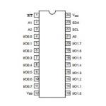 Integrated Circuit Chip 16-bit I2C and SMBus I/O port with interrupt PCA9555PW  SOP for sale