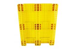 China Single Faced HDPE Pallets 1500kg Dynamic Load Plastic Stacking Pallets supplier