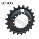 Mini Digger Undercarriage Parts EX15 Track Sprocket For Hitachi EX15 Sprocket Machine