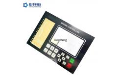 China Custom Engine Controller Membrane Switch And Panel 3M467 Adhesive supplier