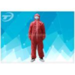 Polypropylene Spunbond Disposable Coverall Suit With Hood Waterproof for sale