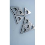 3.97mm Triangle PCD Grinding Tools Carbon Tungsten For CNC