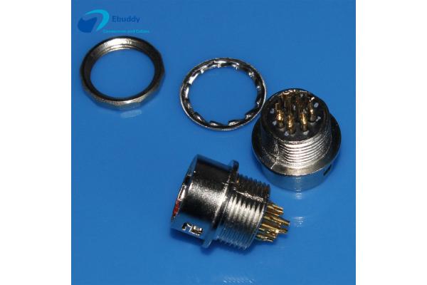 10 pin Circular Connectors M11 10 pin female socket HR10A-10R-10S