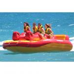6 Persons Crazy Water Toys 0.9mm PVC Towable Inflatables for sale
