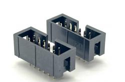 China 2.54mm Straight Box Header Connector 12 Pin IDC Box Header 2x6p supplier