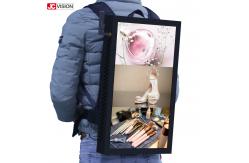 China 13000mA 22in Backpack Lcd Digital Billboard Vertical 250nits supplier