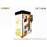 Cold Refrigerator Orange Fresh Vending Machine , Juice Vending Machine for sale