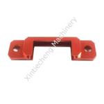 Custom CNC Precision Turned Parts Red Spray Painting OEM CNC Turning Parts for sale