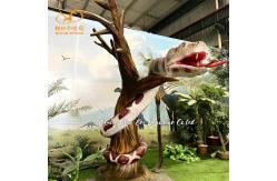 China Lifelike Robotic Animatronics Snack Customized Size For Zoo Park supplier